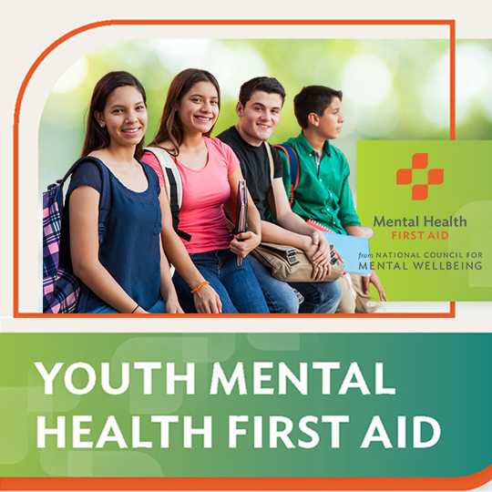 Youth Mental Health First Aid - Virtual Session