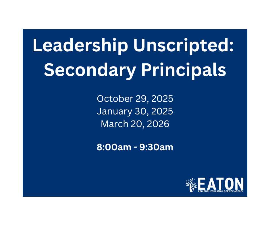 Leadership Unscripted: Secondary Principals