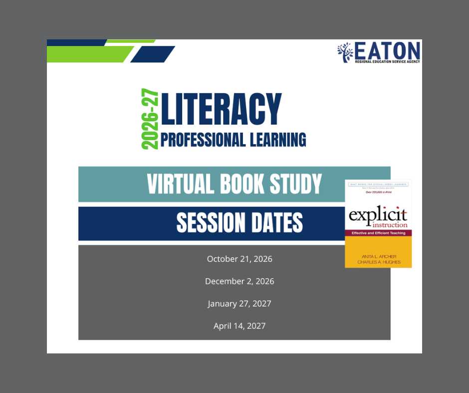 Explicit Instruction by Anita L. Archer & Charles A. Hughes - Virtual Book Study